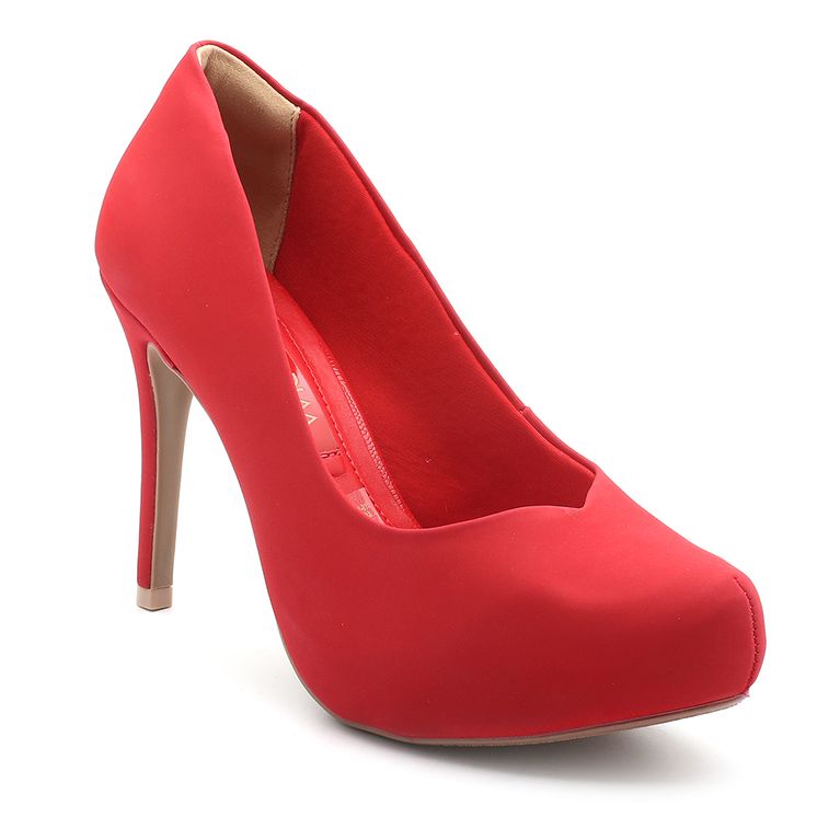 sapato feminino sola vermelha