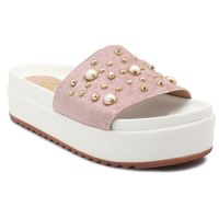 sandalia flatform via scarpa