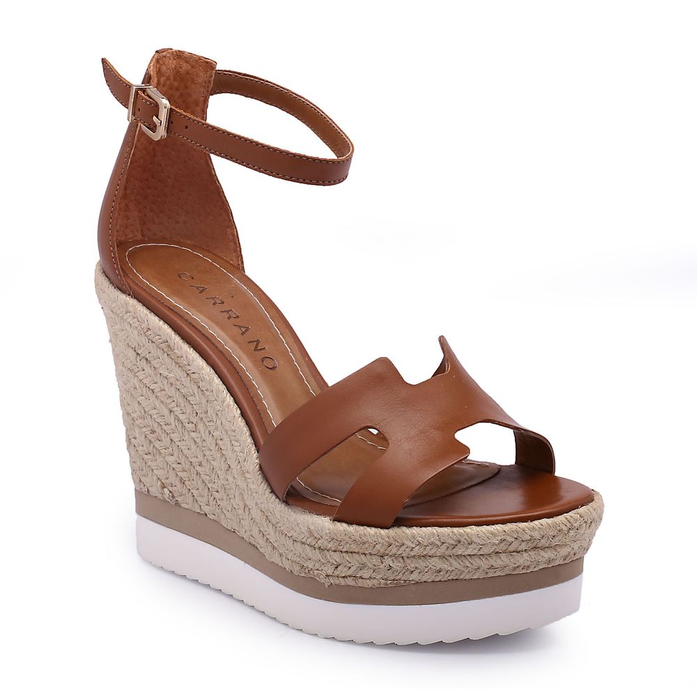 sandalia carrano caramelo