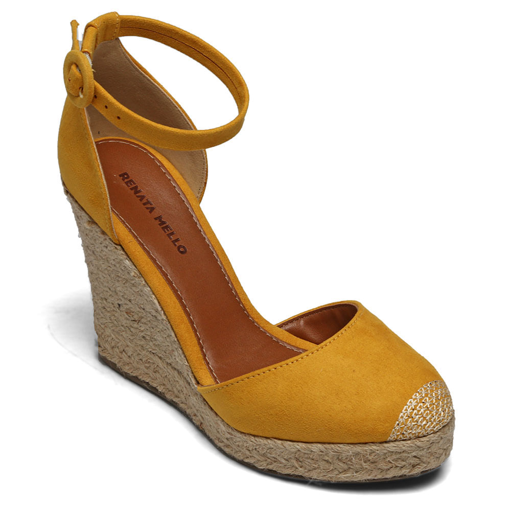 sandalia anabela renata mello