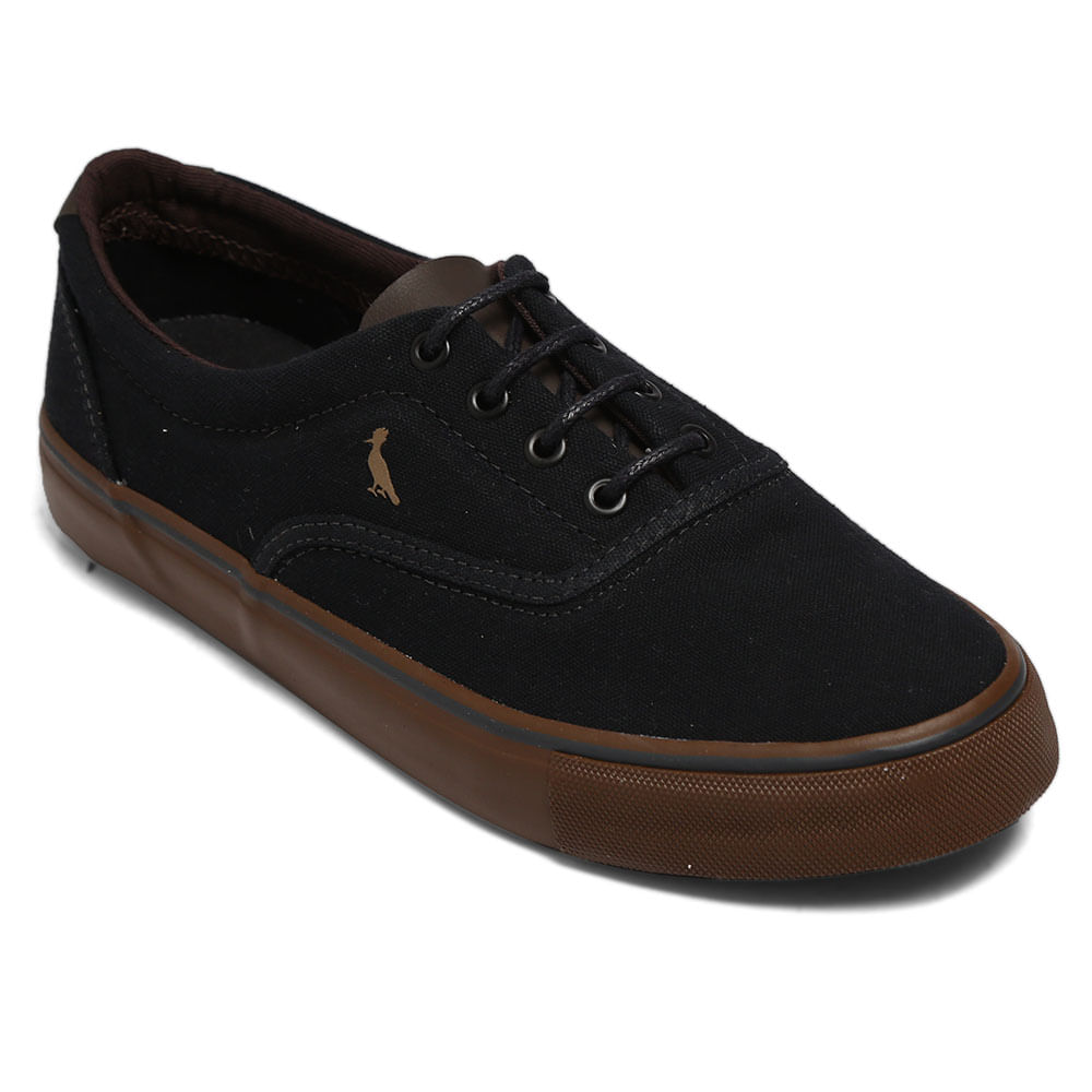 sapatênis reserva logo preto